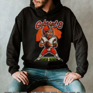 Dillon Gabriel 8 Cleveland Browns Football caricature 2025 NFL shirt