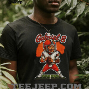 Dillon Gabriel 8 Cleveland Browns Football caricature 2025 NFL shirt