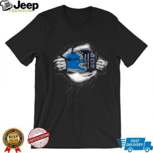Duke Blue Devils Ripped Chest Logo Shirt
