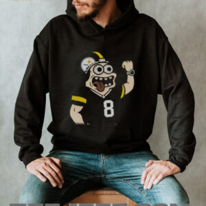 Excited Football Fan Cartoon T Shirt