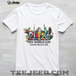 FIFA World Cup 2026 Canada Mexico USA Football shirt
