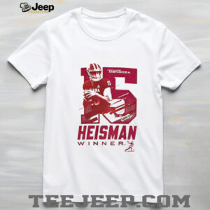 Fernando Mendoza Indiana Hoosiers Football 15 Heisman Winner vintage shirt