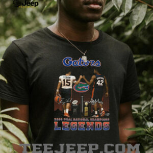 Florida Gators 2006 Dual National Champions Legends T Shirt