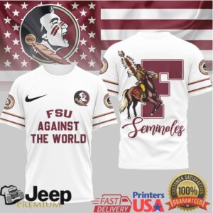 Florida State Seminoles Against the World Fan T Shirt
