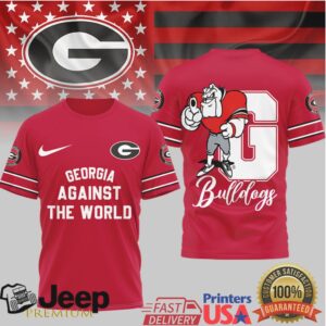 Georgia Bulldogs Against the World Fan T Shirt Collection