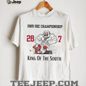 Georgia Bulldogs beat Alabama Crimson Tide 2025 SEC Championship King of the south shirt Georgia Bulldogs beat Alabama Crimson Tide 2025 SEC Championship King of the south shirt