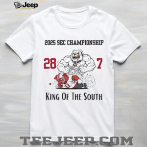 Georgia Bulldogs beat Alabama Crimson Tide 2025 SEC Championship King of the south shirt