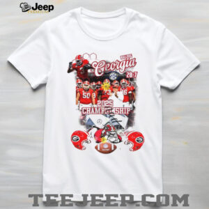 Georgia Bulldogs football 2025 SEC Championship shirt