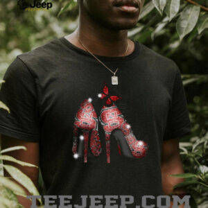 Glittering Red Heels Wolfpack Fan T Shirt
