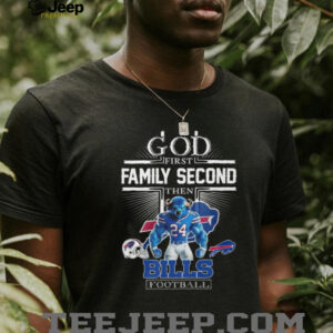 God First, Family Second, Then Buffalo Bills Football T Shirt