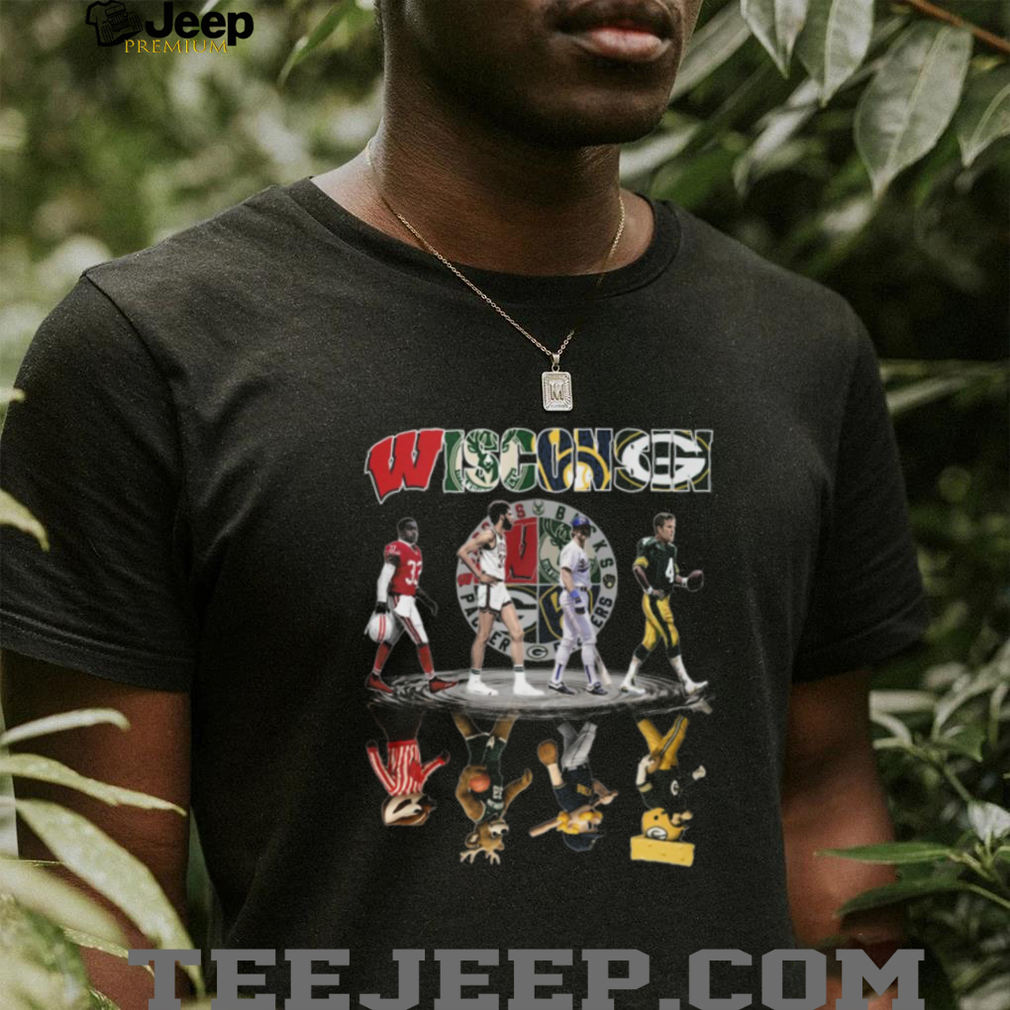 Green Bay Packers, Milwaukee Bucks, Brewers, and Badgers Legacy Shirt Green Bay Packers, Milwaukee Bucks, Brewers, and Badgers Legacy Shirt