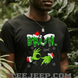 Grinch Bruh 67 Shirt, Grinch Hand Six Seven 6 7 Meme Shirt