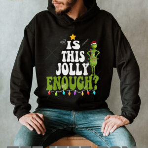 Grinch Is This Jolly Enough Shirt, Grinch Merry Christmas Tree