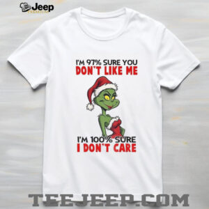 Grinch Santa I’m a bitch I’m a lover i’m a crazy ass mother seriously ask my kids Christmas shirt