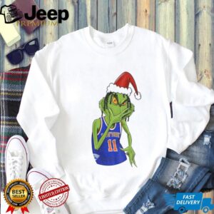 Grinch Santa x Jalen Brunson New York Knicks NBA Basketball Christmas shirt Grinch Santa x Jalen Brunson New York Knicks NBA Basketball Christmas shirt
