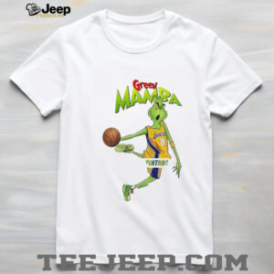 Grinch Santa x Kobe Bryant Los Angeles Lakers NBA Basketball Christmas shirt