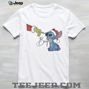Grinch boop Stitch Merry Christmas 2025 shirt Grinch boop Stitch Merry Christmas 2025 shirt