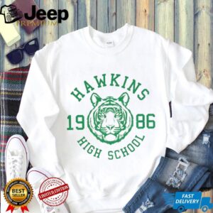 Hawkins High School 1986 Tiger Retro logo shirt