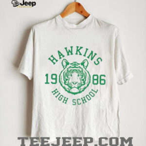 Hawkins High School 1986 Tiger Retro logo shirt