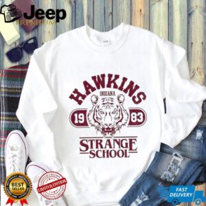 Hawkins High School Indiana 1983 Strange School shirt