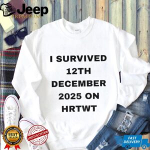 Heated Rivalry I survived 12th December 2026 on HRTWT shirt Heated Rivalry I survived 12th December 2026 on HRTWT shirt