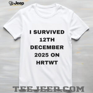 Heated Rivalry I survived 12th December 2026 on HRTWT shirt