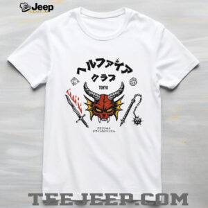 Hellfire Club Tokyo Stranger Things 5 vintage shirt