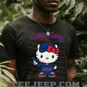 Hello Kitty X Texas Rangers, Hello Kitty Baseball, Hello Kitty MLB Logo T shirt