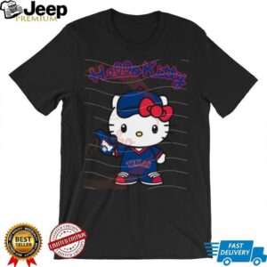 Hello Kitty X Texas Rangers, Hello Kitty Baseball, Hello Kitty MLB Logo T shirt