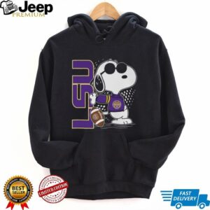 Here Come The Tigers Peanuts Snoopy LSU Sweatshirt