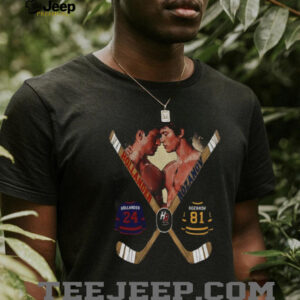 Hollander Rozanov Hockey Heated Rivalry Inspired Crossed Sticks shirt