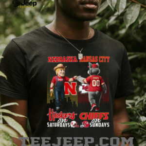 Huskers on Saturdays, Chiefs on Sundays The Ultimate Fan Shirt