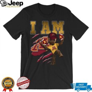 I Am Gopher Baby Groot Minnesota Football T Shirt