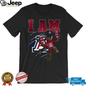 I Am Groot Arizona Wildcats Football T Shirt