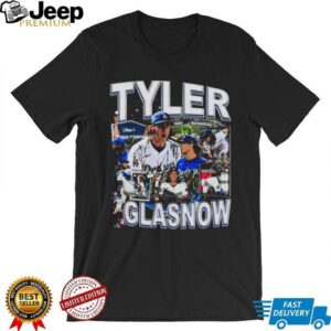 Tyler Glasnow Los Angeles Dodgers Vintage T Shirt Tyler Glasnow Los Angeles Dodgers Vintage T Shirt