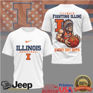 Illinois Fighting Illini Basketball Every Day Guys T Shirt Collection Illinois Fighting Illini Basketball Every Day Guys T Shirt Collection