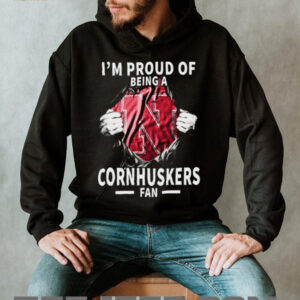 I'm Proud of Being a Cornhuskers Fan Graphic T Shirt