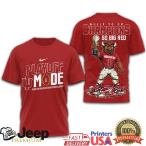 Indiana Hoosiers 2025 26 CFP Playoff Mode T Shirt Indiana Hoosiers 2025 26 CFP Playoff Mode T Shirt