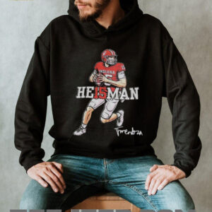 Indiana Hoosiers He15man signature shirt