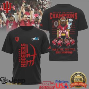 Indiana Hoosiers Official NCAA Champions Shirt