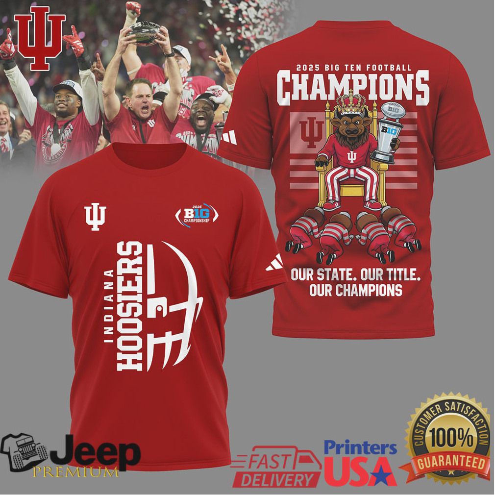 Indiana Hoosiers Official NCAA Champions Shirt Indiana Hoosiers Official NCAA Champions Shirt