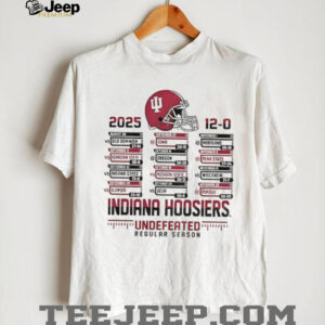 Indiana Hoosiers helmet Big Ten Football Championship 2025 Undefeated Regular Season shirt Indiana Hoosiers helmet Big Ten Football Championship 2025 Undefeated Regular Season shirt