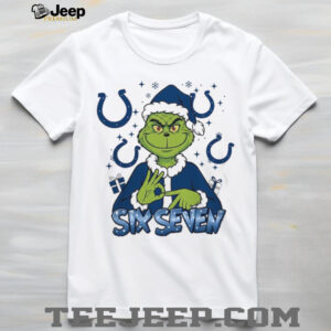 Indianapolis Colts Grinch T Shirt Indianapolis Colts Grinch T Shirt