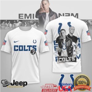 Indianapolis Colts Official NFL Eminem 3D Shirt