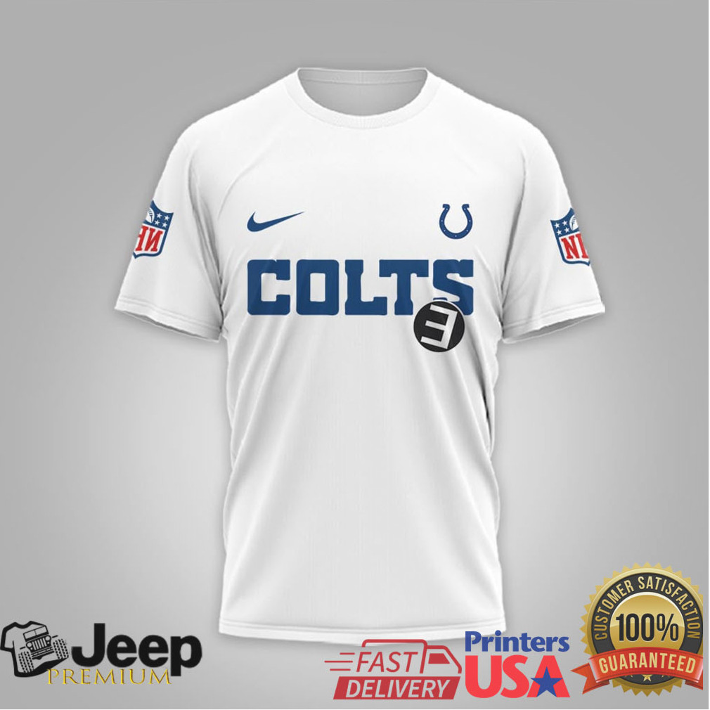 Indianapolis Colts Official NFL Eminem 3D Shirt Indianapolis Colts Official NFL Eminem 3D Shirt