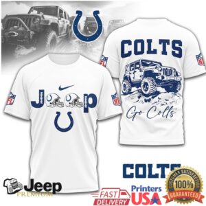 Indianapolis Colts Official NFL Jeep 3D Shirt