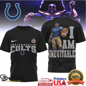 Indianapolis Colts Official NFL Thanos 3D Shirt Indianapolis Colts Official NFL Thanos 3D Shirt