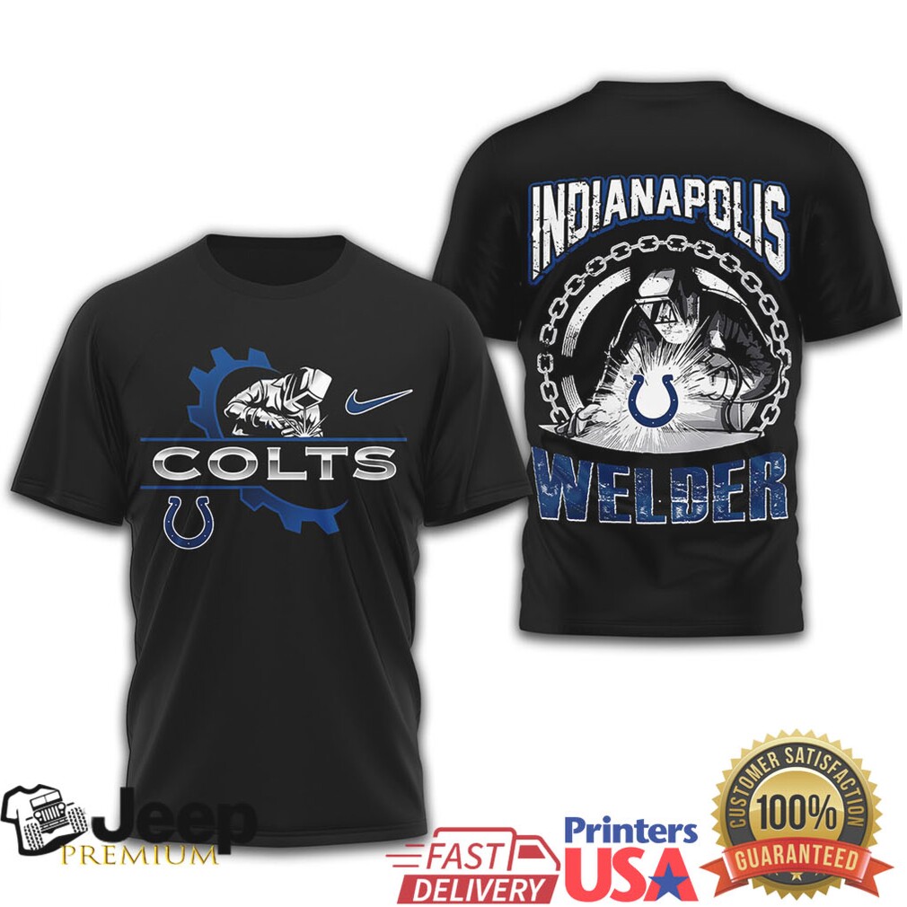 Indianapolis Colts Official NFL Welder 3D Shirt Indianapolis Colts Official NFL Welder 3D Shirt