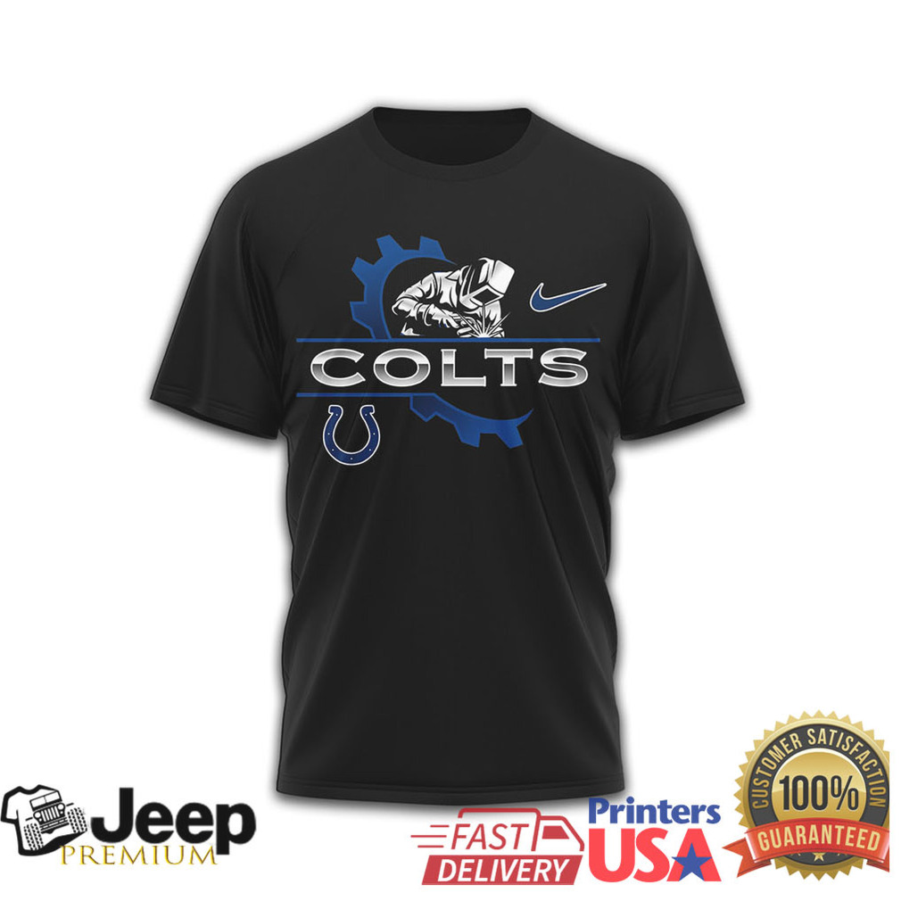 Indianapolis Colts Official NFL Welder 3D Shirt Indianapolis Colts Official NFL Welder 3D Shirt