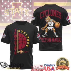 Iowa State Cyclones Hilton Magic Basketball Tee Iowa State Cyclones Hilton Magic Basketball Tee